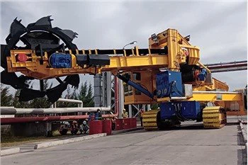نوع خزنده Mobile Stacker Reclaimer